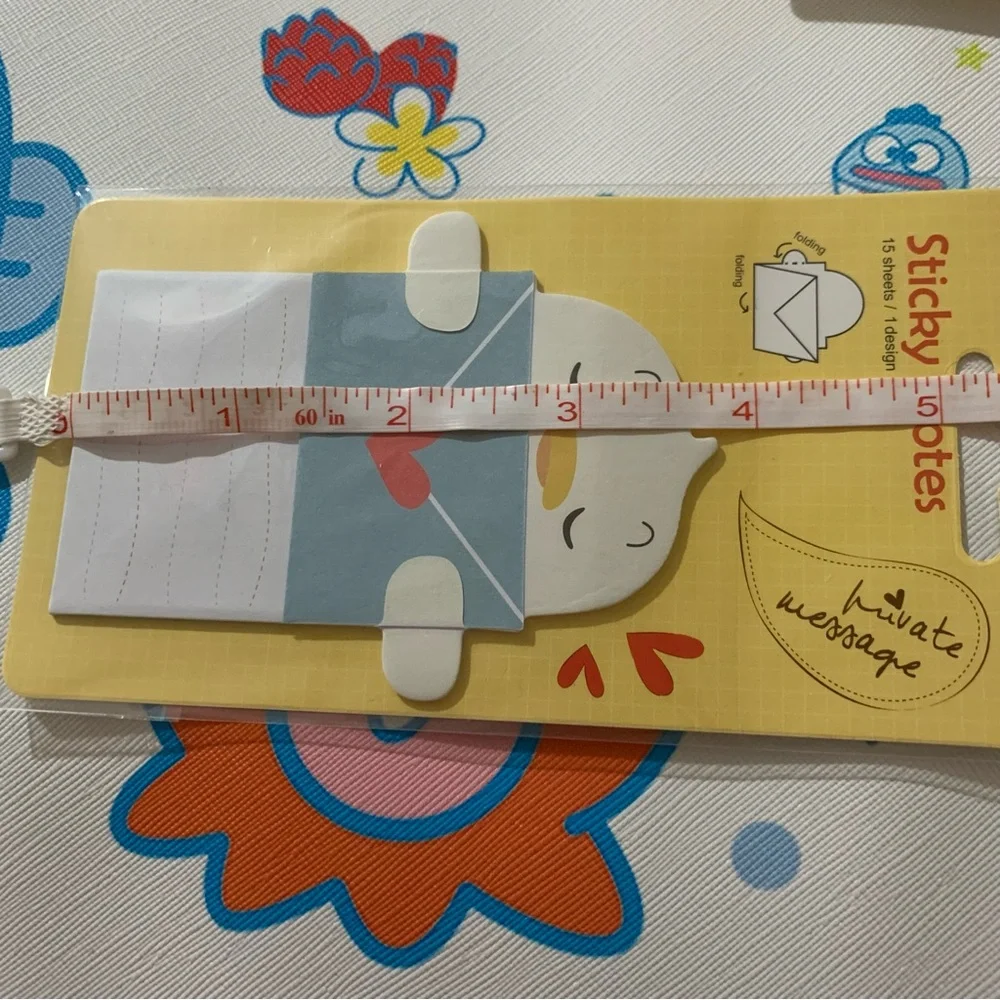 Yellow Duck and Chicken Themed Stationery Set